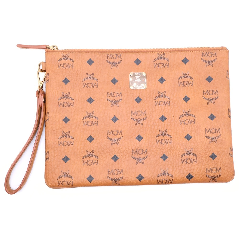 MCM(エム シー エム) ヴィセトス クラッチバッグ セカンドバッグ レザー