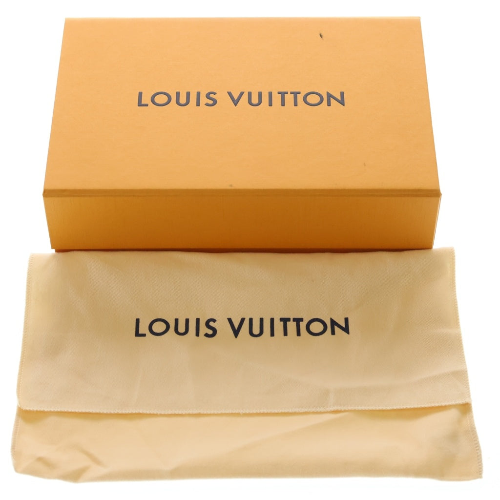 LOUIS VUITTON(ルイヴィトン) モノグラムエクリプス ジッピーXL ロングウォレット 長財布 カードケース ブラック レザー×PVC M61698 シルバー金具