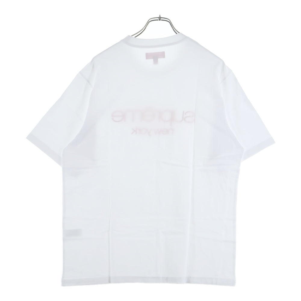 SUPREME(シュプリーム) 23AW Classic Logo Tee クラシック ロゴ クルーネック 半袖Tシャツ カットソー ホワイト