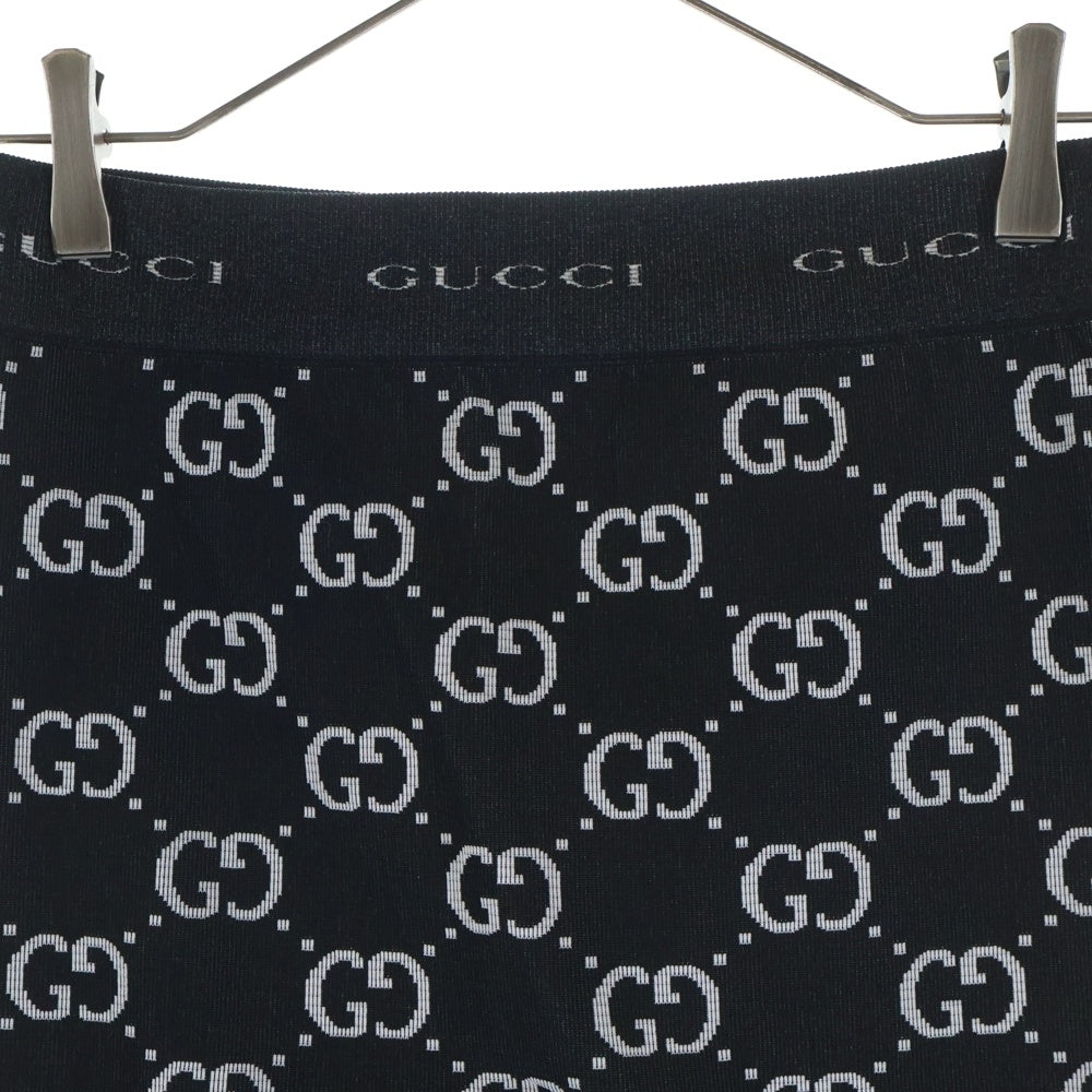GUCCI(グッチ) GGジャカード ジャージー レギンス パンツ ブラック レディース 689203 XJEFV
