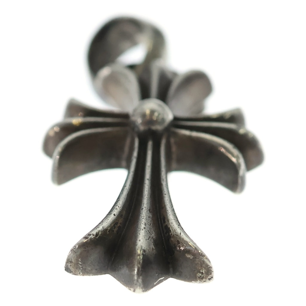 CHROME HEARTS(クロムハーツ) CH CRS SML W/BALE Wベイル スモールCHクロス ペンダントトップ シルバー BCA218