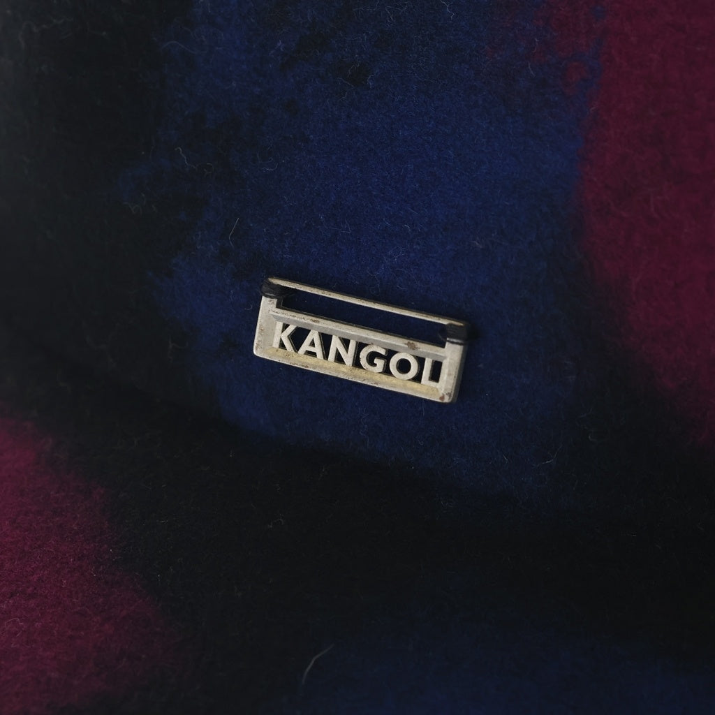 KANGOL(カンゴール) CRAYON TRILBY クレヨントリルビー ウール フェルト ハット 帽子 マルチカラー ブラック/レッド/ブルー レディース