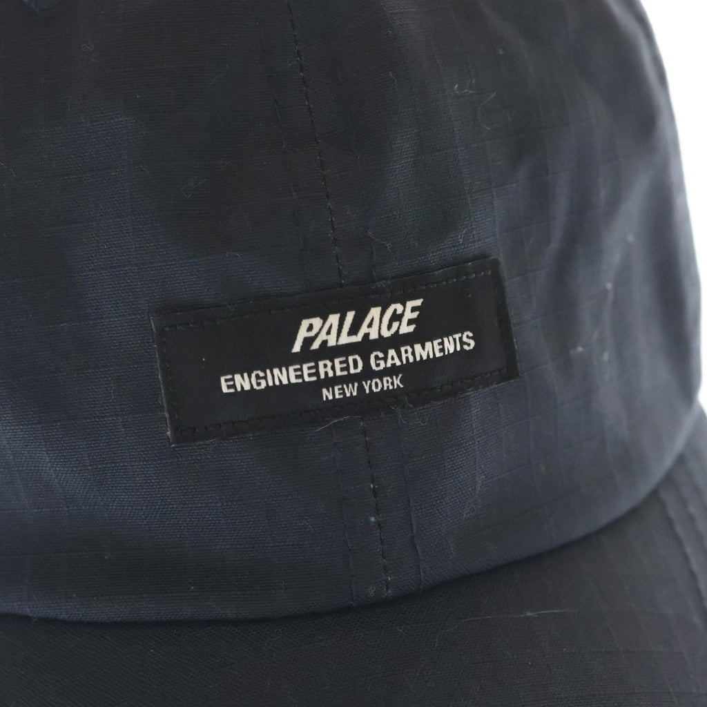 Palace Skateboards(パレススケートボーズ) 22SS ×ENGINEERED GARMENTS 6-PANEL エンジニアガーメンツ 6パネルキャップ 帽子 ブラック