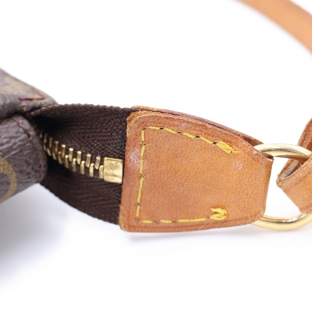 LOUIS VUITTON(ルイヴィトン) モノグラム グラフィティ ポシェット・アクセソワール ブラウン/ホワイト PVC ハンドバッグ レディース