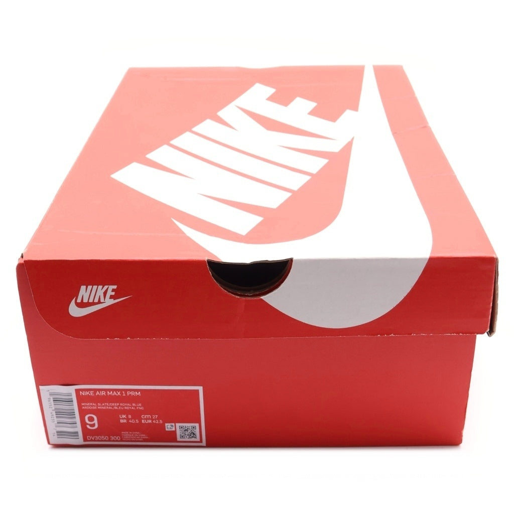NIKE(ナイキ) AIR MAX 1 PRM DIRTY DENIM エアマックス1 ダーティデニム ローカットスニーカー インディゴブルー US9/27cm DV3050-300 DV3050-300