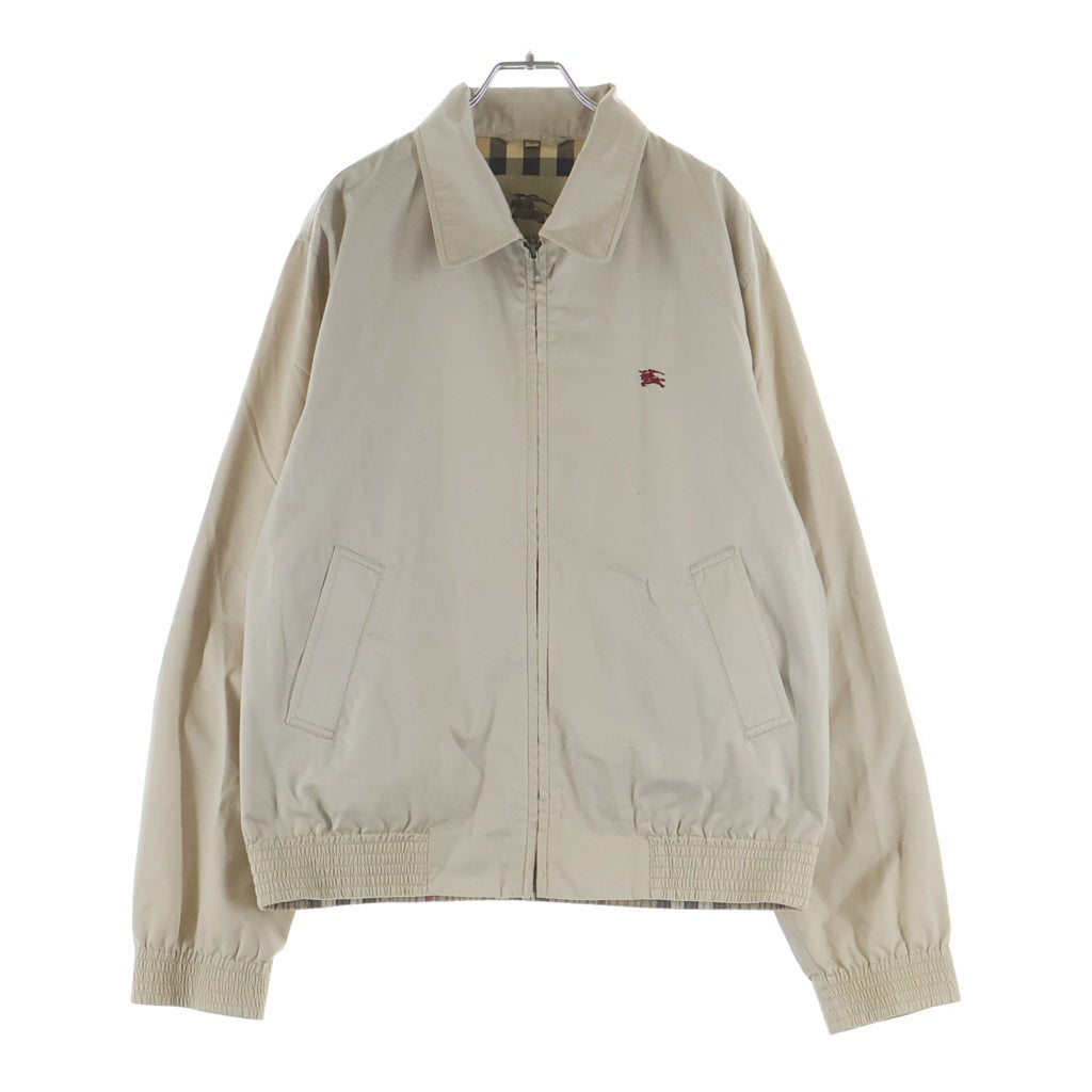 BURBERRY(バーバリー) ブルゾンジャケット ノバチェック ライトジャケット ベージュ コットン #M