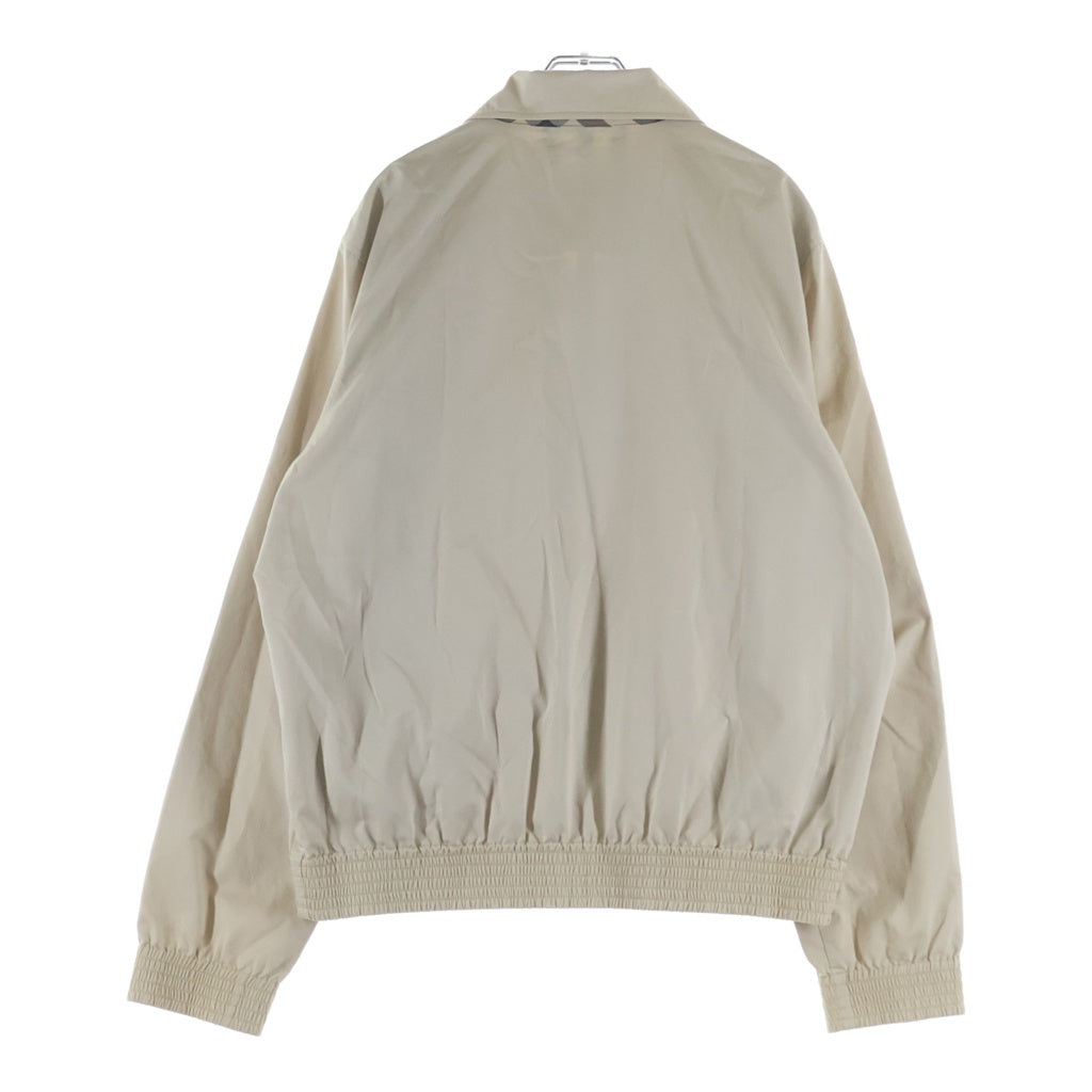 BURBERRY(バーバリー) ブルゾンジャケット ノバチェック ライトジャケット ベージュ コットン #M