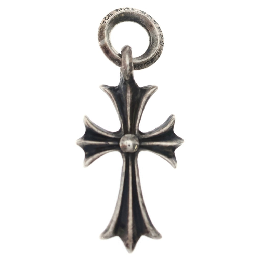 CHROME HEARTS(クロムハーツ) TINY CH CROSS タイニーCHクロス チャーム ネックレストップ シルバー BCA382
