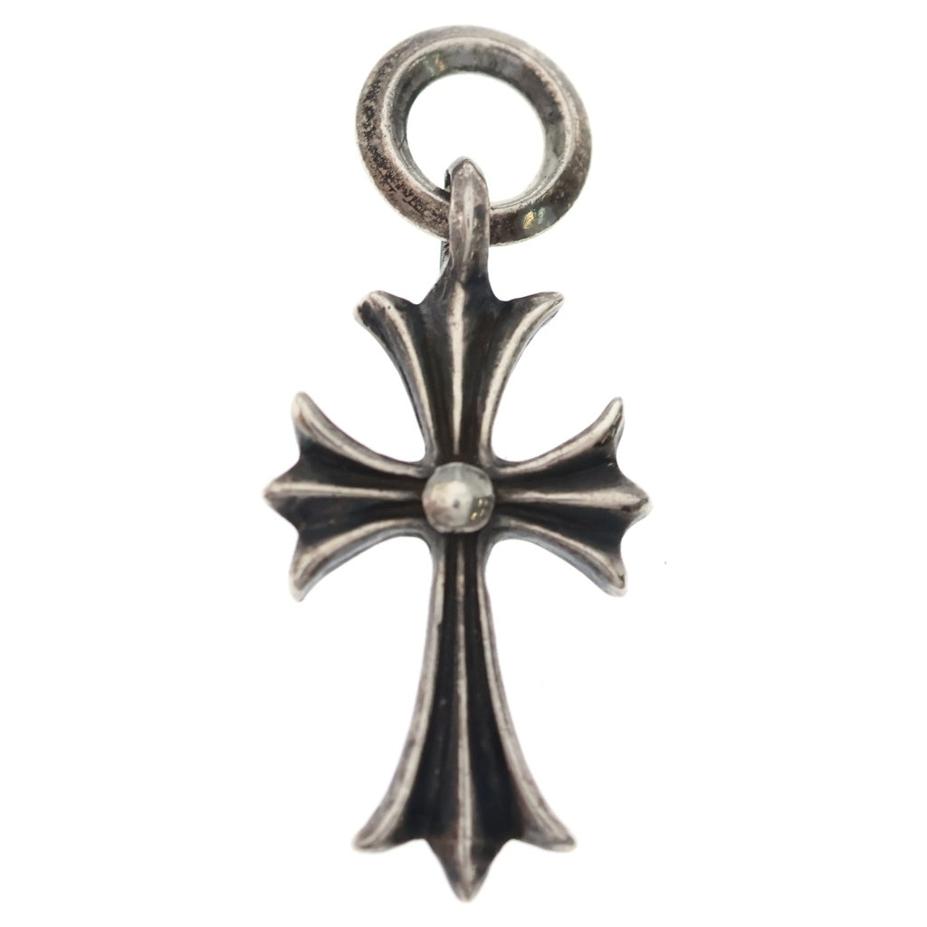 CHROME HEARTS(クロムハーツ) TINY CH CROSS タイニーCHクロス チャーム ネックレストップ シルバー BCA382