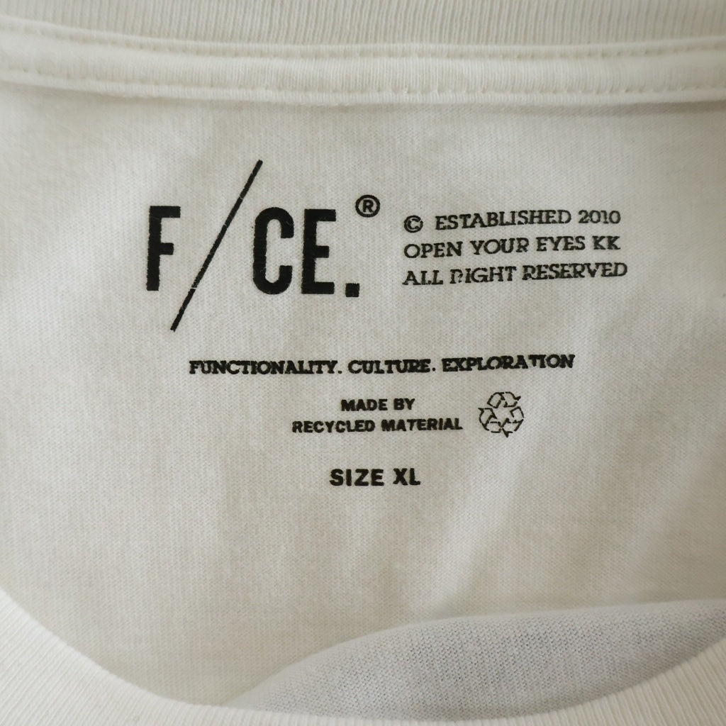 F/CE.(エフシー イー) HIDDEN IDENTITY BY M.ENOMOTO LS TYPE-A ヒドゥン アイデンティティ バイ M.エノモト ロングスリーブTシャツ ホワイト