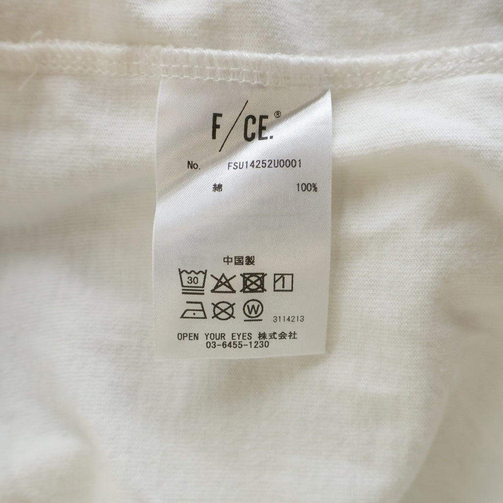 F/CE.(エフシー イー) HIDDEN IDENTITY BY M.ENOMOTO LS TYPE-A ヒドゥン アイデンティティ バイ M.エノモト ロングスリーブTシャツ ホワイト