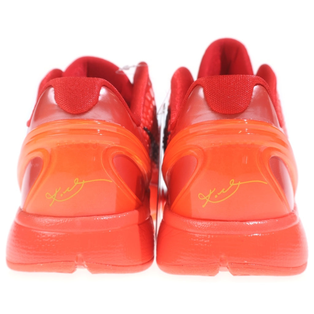 NIKE(ナイキ) KOBE 6 PROTRO GS -REVERSE GRINCH コービー6 リバースグリンチ ローカットスニーカー レッド US5Y/23.5cm FV9676-600 箱