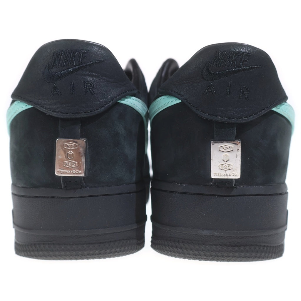 NIKE(ナイキ) ×TIFFANY&CO AIR FORCE 1 LOW 1837 BLACK ティファニー エアフォース1 ローカットスニーカー ブラック US10/28cm DZ1382-001