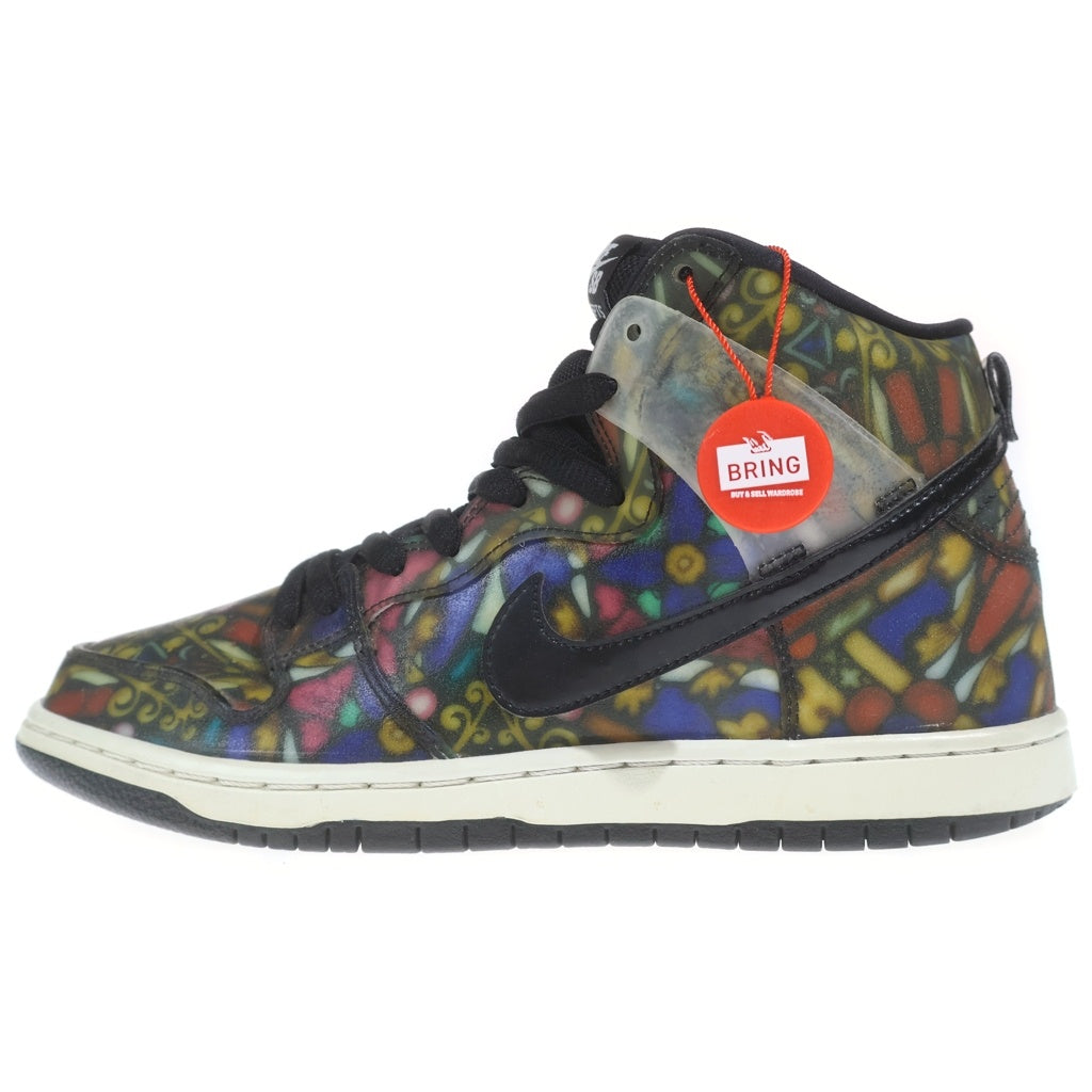 NIKE(ナイキ) DUNK HIGH PREMIUM SB Concepts Stained Glass ダンクハイ プレミアム コンセプツ ステンドグラス ハイカットスニーカー US8/26cm 313171-606 箱