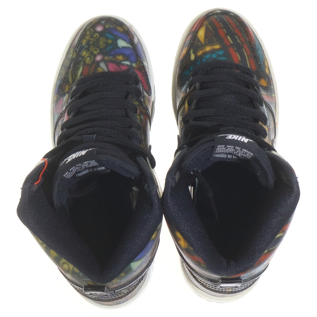 NIKE(ナイキ) DUNK HIGH PREMIUM SB Concepts Stained Glass ダンクハイ プレミアム コンセプツ ステンドグラス ハイカットスニーカー US8/26cm 313171-606 箱