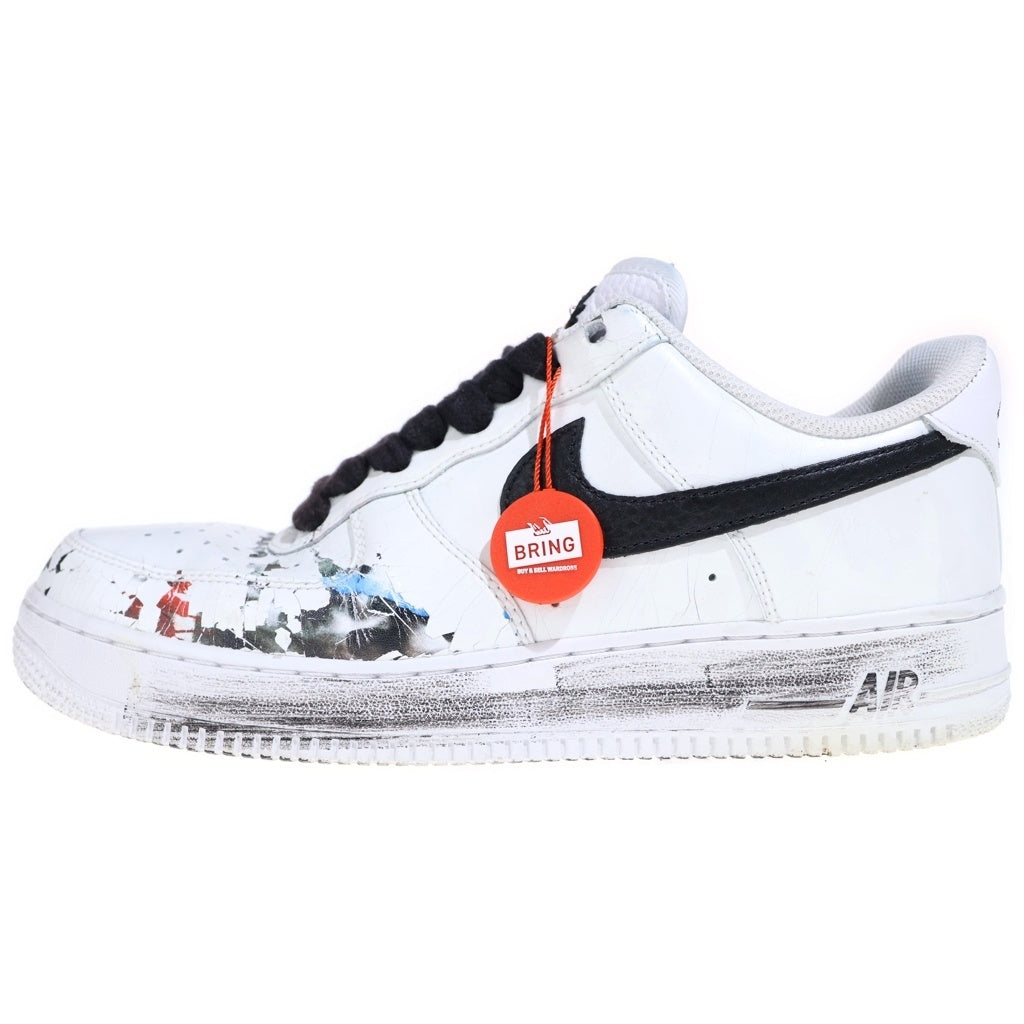 NIKE(ナイキ) ×PEACEMINUSONE AIR FORCE1 07 PARANOISE ピースマイナスワン エアフォース1 07 パラノイズ ローカットスニーカー ホワイト US9/27cm DD3223-100 箱