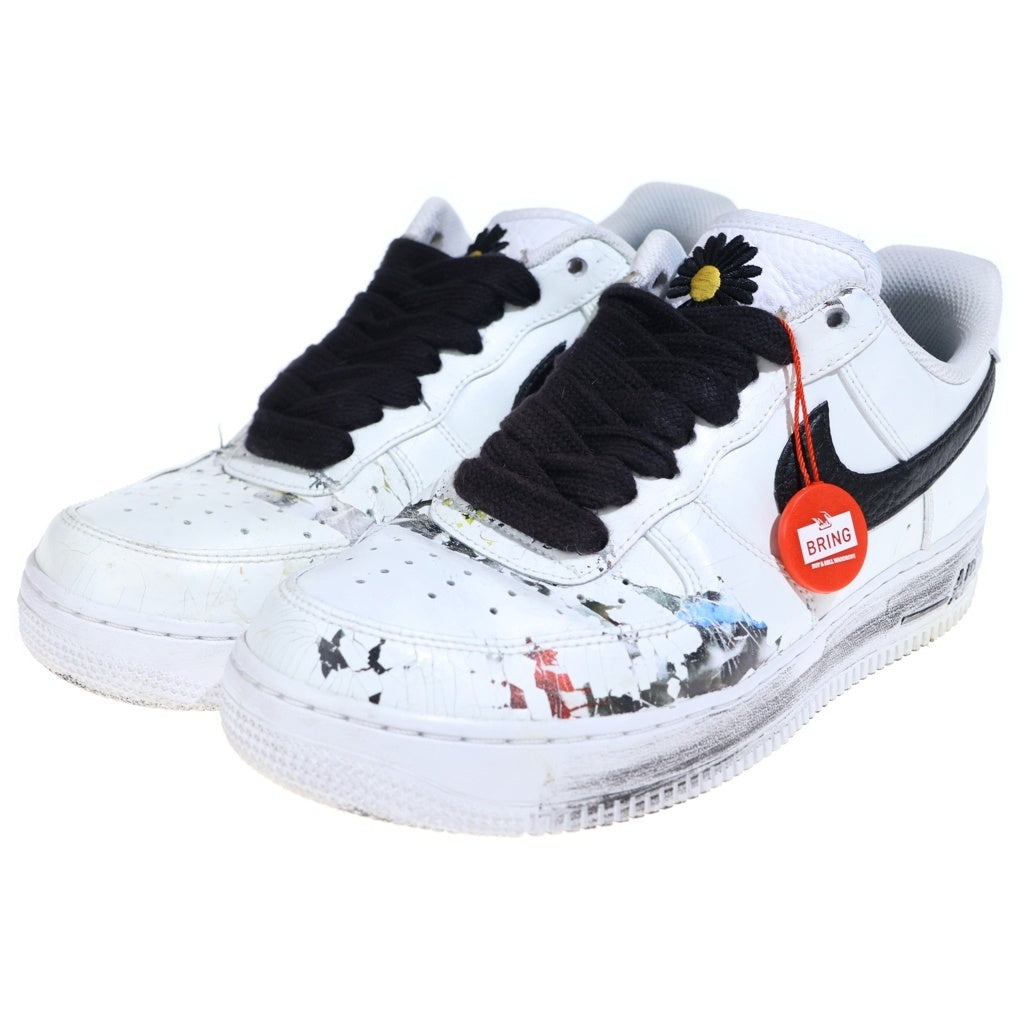 NIKE(ナイキ) ×PEACEMINUSONE AIR FORCE1 07 PARANOISE ピースマイナスワン エアフォース1 07 パラノイズ ローカットスニーカー ホワイト US9/27cm DD3223-100 箱