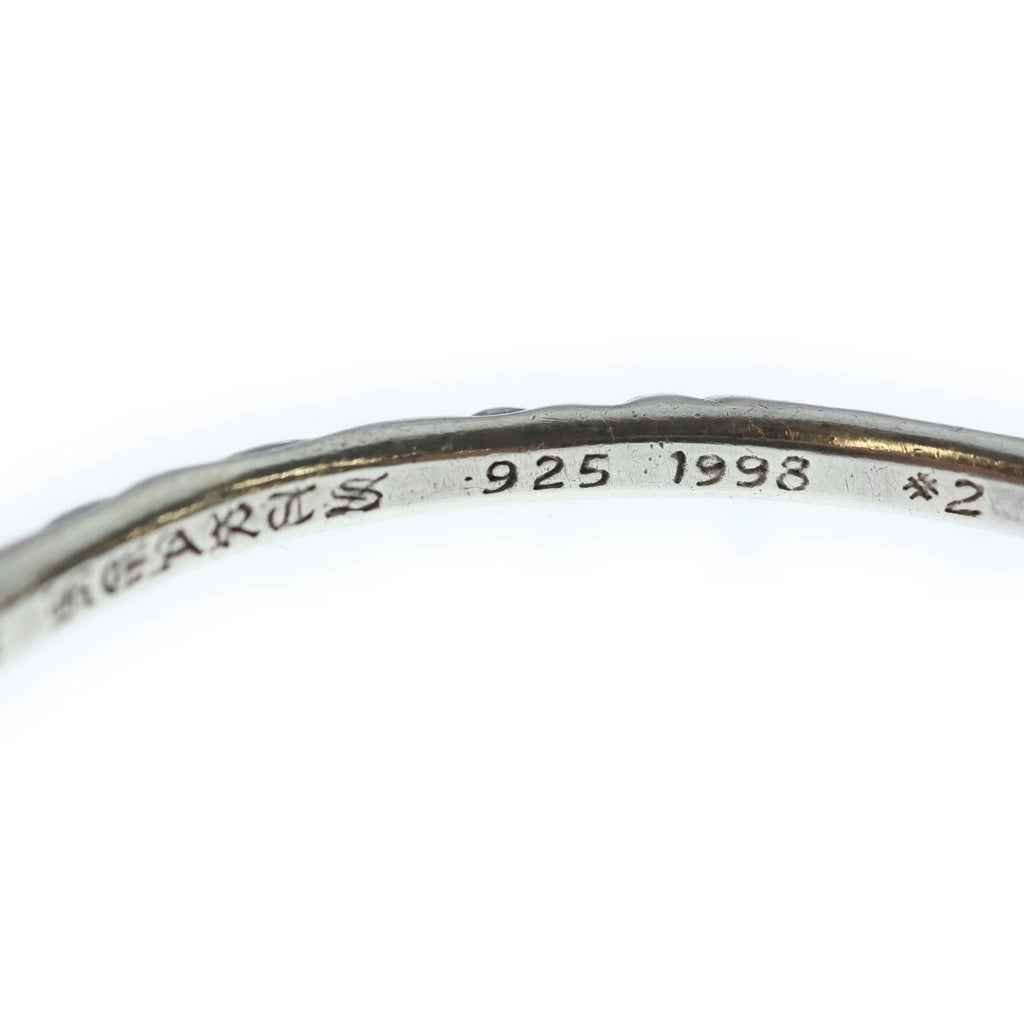 CHROME HEARTS(クロムハーツ) BANGLE SCROLL スクロールバンドバングル ブレスレット シルバー BCA127