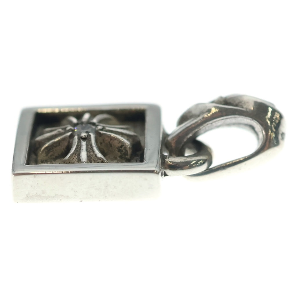 CHROME HEARTS(クロムハーツ) FRAMED CH PLUS 1DIA フレームドCHプラス 1ダイヤ チャーム ペンダントトップ シルバー BCA271