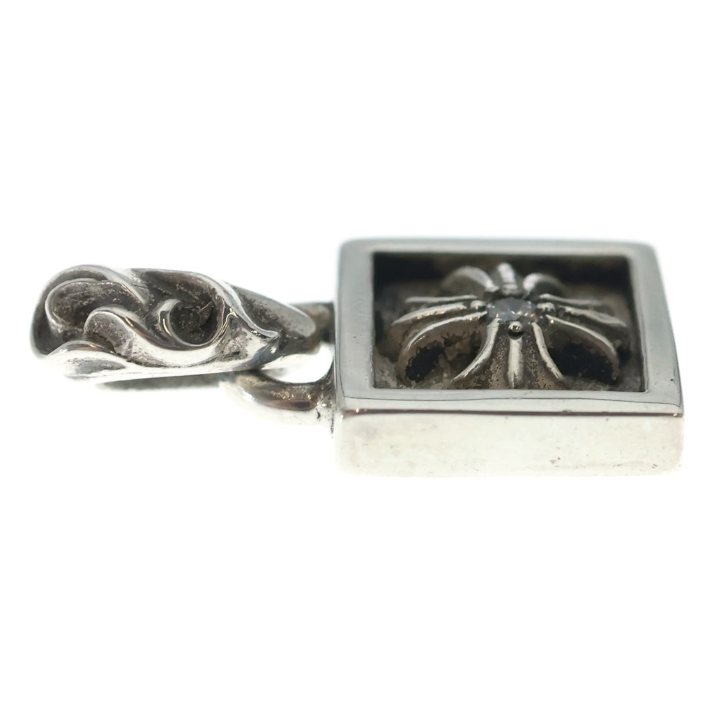 CHROME HEARTS(クロムハーツ) FRAMED CH PLUS 1DIA フレームドCHプラス 1ダイヤ チャーム ペンダントトップ シルバー BCA271