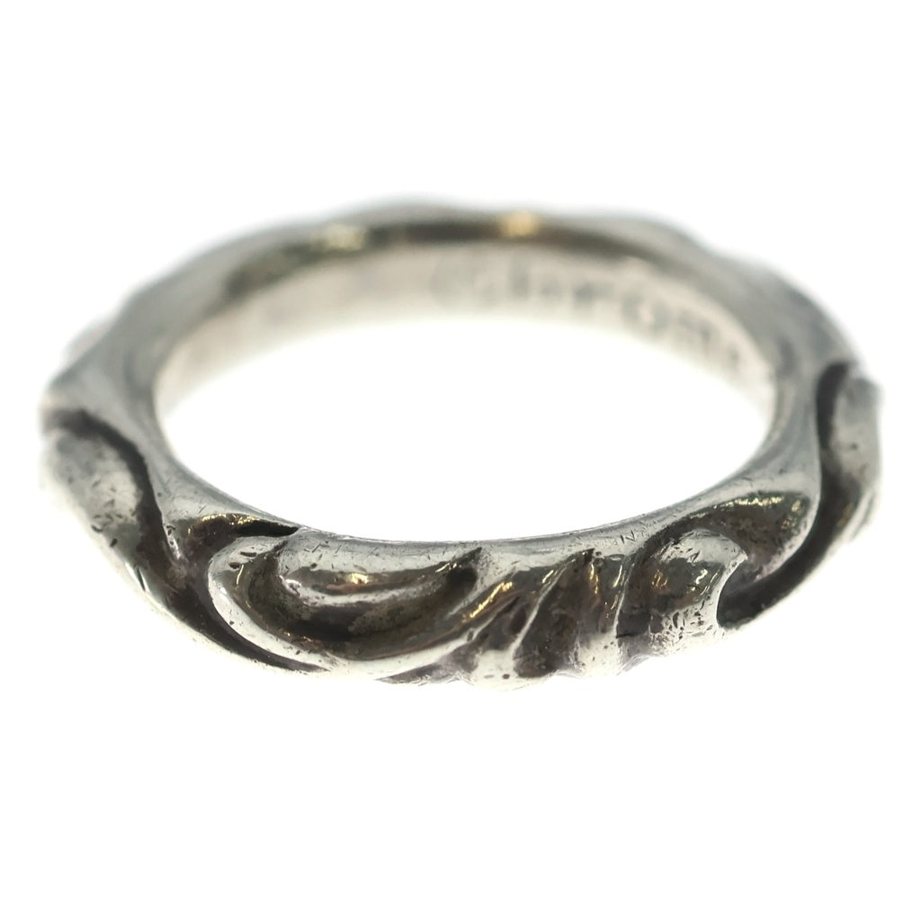 CHROME HEARTS(クロムハーツ) SCRL BAND スクロールバンド リング シルバー BCA351