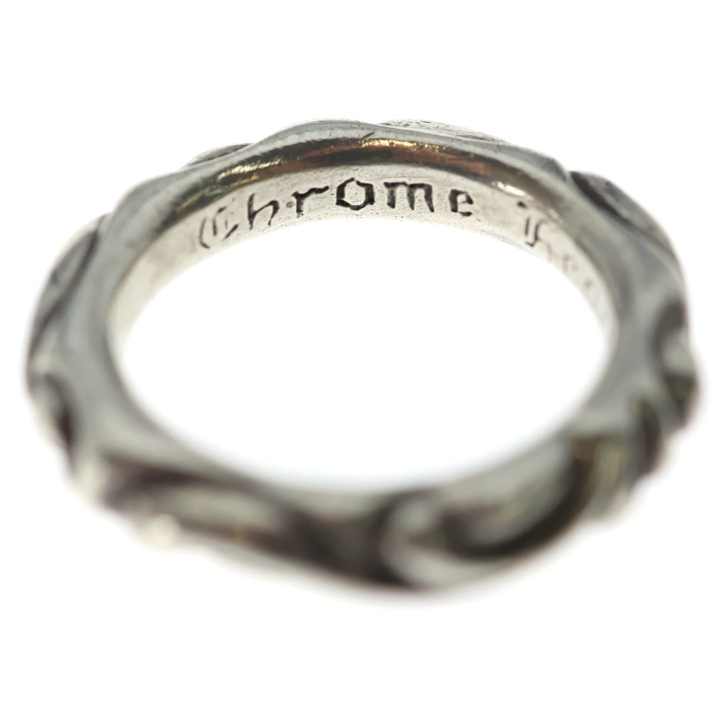 CHROME HEARTS(クロムハーツ) SCRL BAND スクロールバンド リング シルバー BCA351