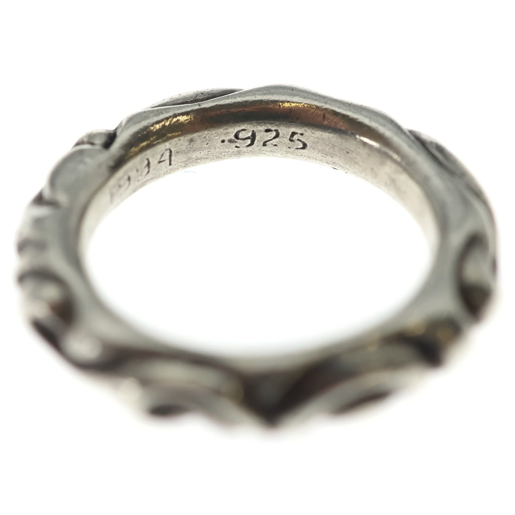 CHROME HEARTS(クロムハーツ) SCRL BAND スクロールバンド リング シルバー BCA351