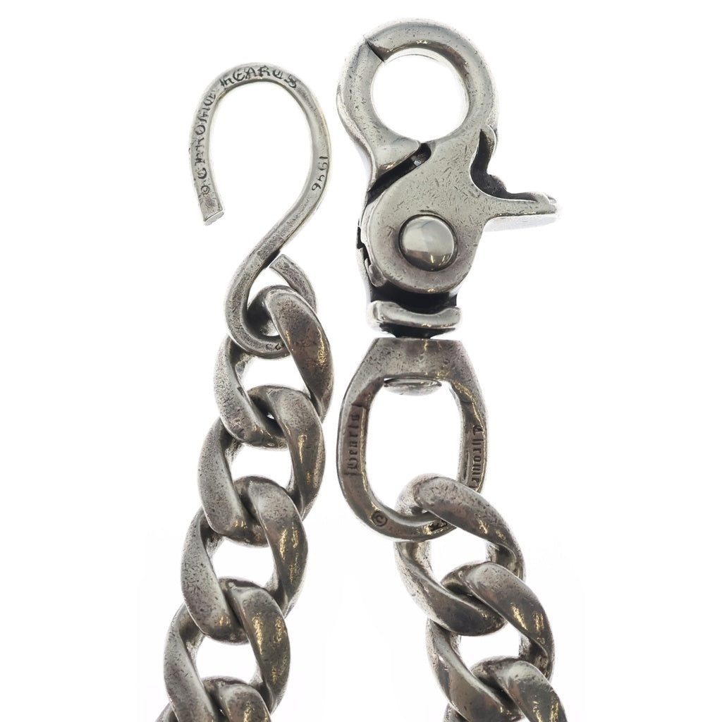 CHROME HEARTS(クロムハーツ) CLASSIC SHORT-S/ 1クリップショートクラシック ウォレットチェーン シルバー BCA067 箱、ギャラ