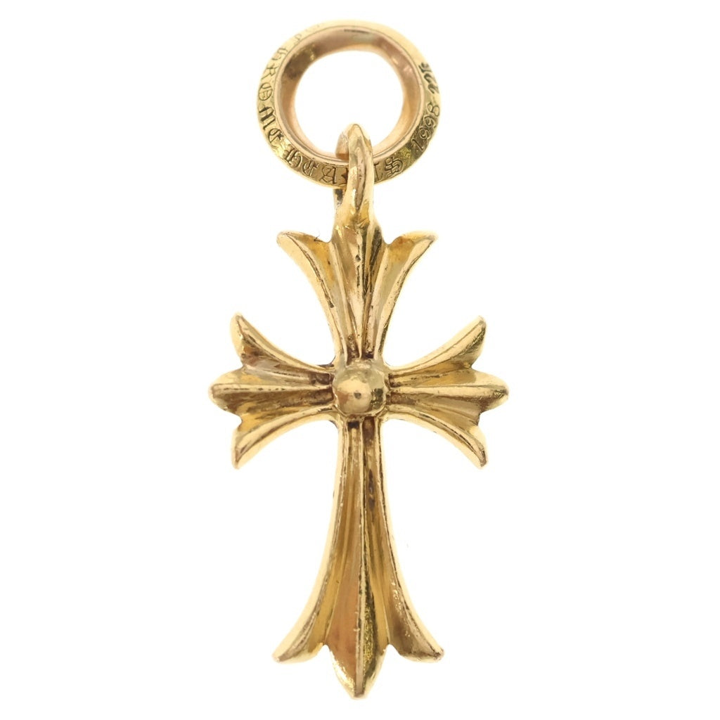 CHROME HEARTS(クロムハーツ) 22K TINY CH CROSS タイニーCHクロス ペンダントトップ ゴールド BCA051