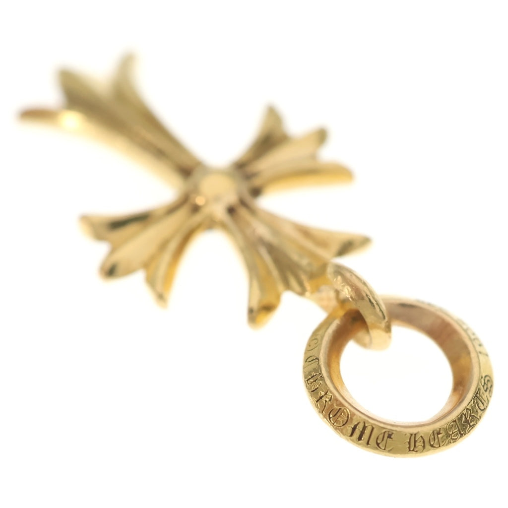 CHROME HEARTS(クロムハーツ) 22K TINY CH CROSS タイニーCHクロス ペンダントトップ ゴールド BCA051