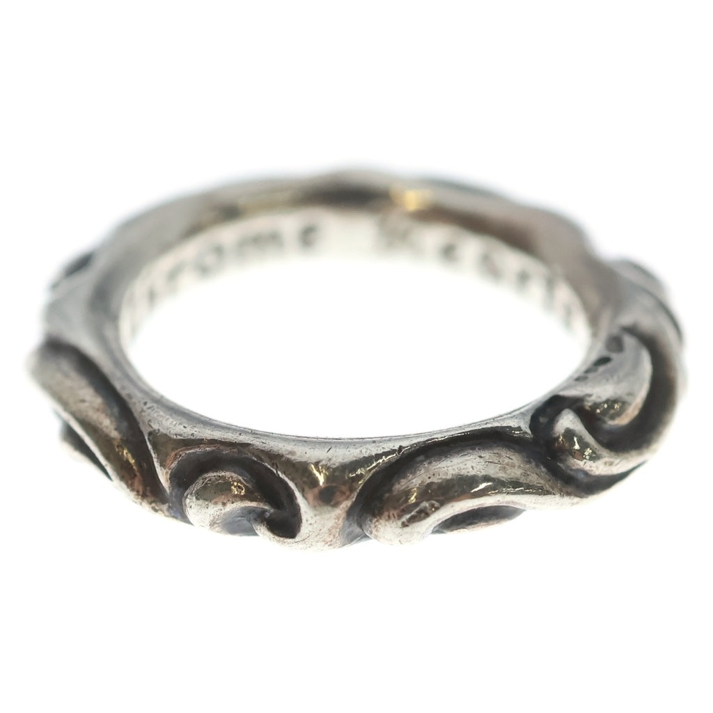 CHROME HEARTS(クロムハーツ) SCRL BAND スクロールバンド リング シルバー BCA351 レディース