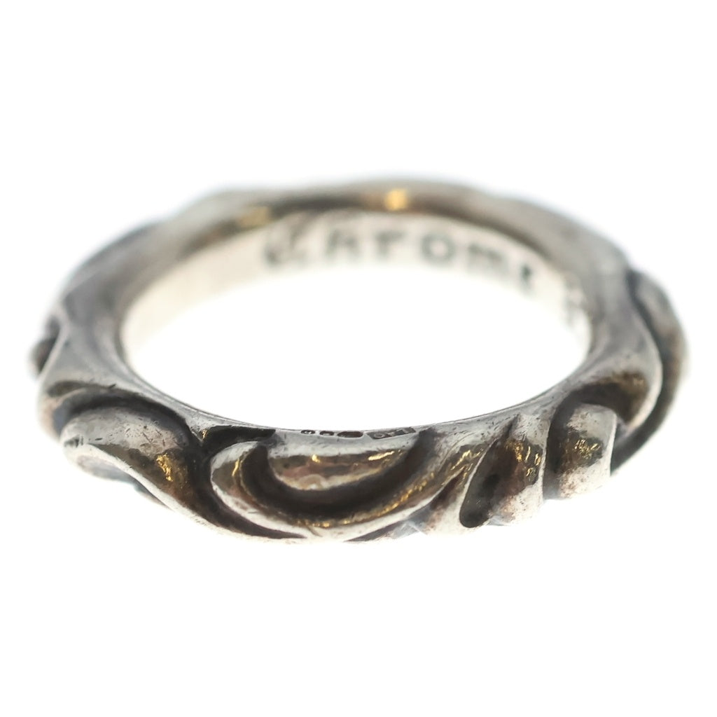 CHROME HEARTS(クロムハーツ) SCRL BAND スクロールバンド リング シルバー BCA351 レディース