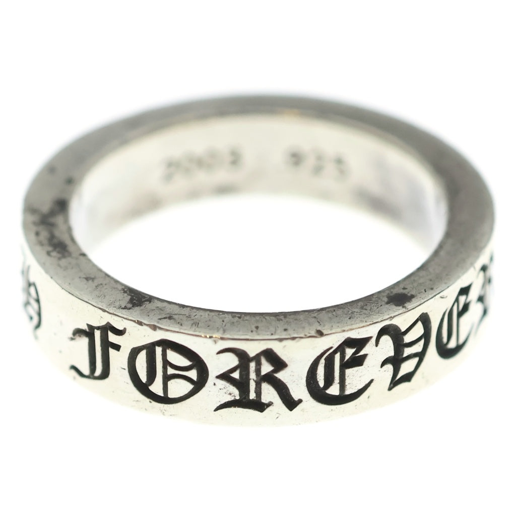 CHROME HEARTS(クロムハーツ) 6mm SPACER FOREVER 6mmスペーサーリング フォーエバーシルバーBCA337 レディース