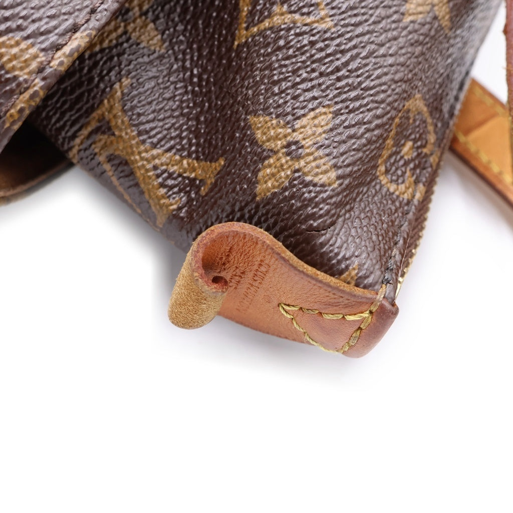 LOUIS VUITTON(ルイヴィトン) モノグラム トータリーPM ハンドバッグ トートバッグ ブラウン レザー×PVC M56688 ゴールド金具 レディース