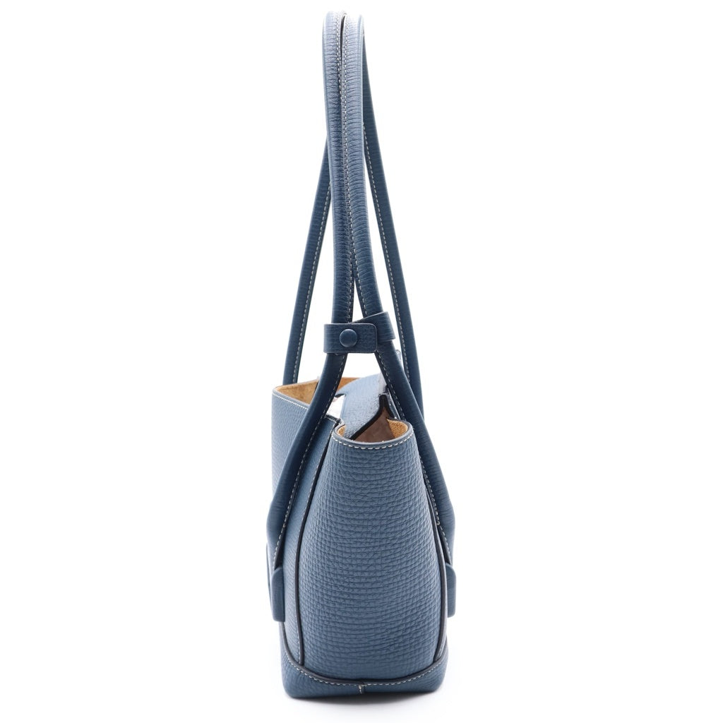 BOTTEGA VENETA(ボッテガヴェネタ) アルコ レザーショルダーバッグ ネイビー 無 レディース