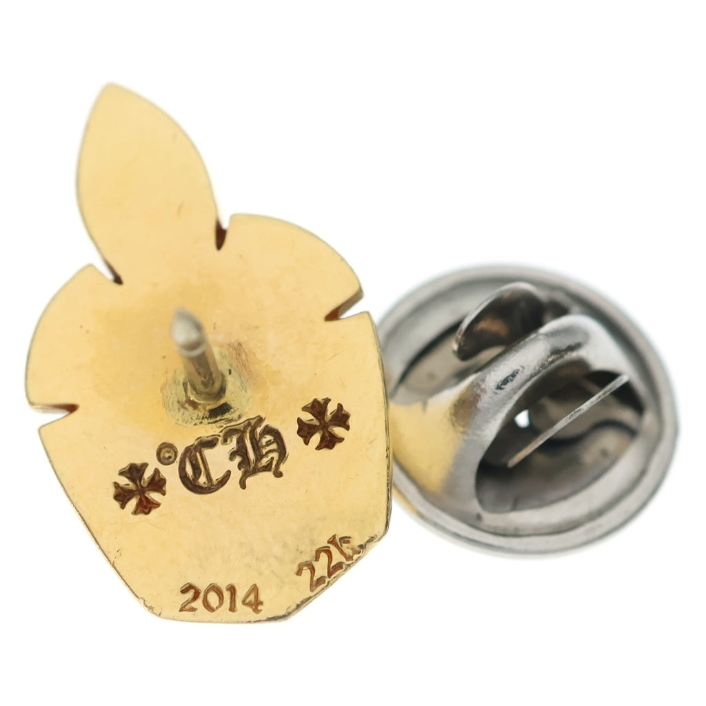 CHROME HEARTS(クロムハーツ) 22K PIN STICK FLEKNEE GLD ピン スティック フレアニー ピンバッジ ゴールド インボイス