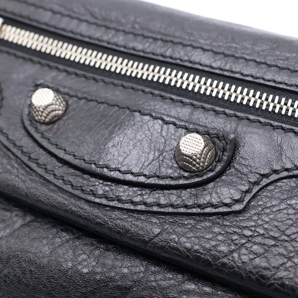 BALENCIAGA(バレンシアガ) ジャイアントエンベロープ レザー クラッチ セカンドバッグ ブラック 327079 327079 レディース