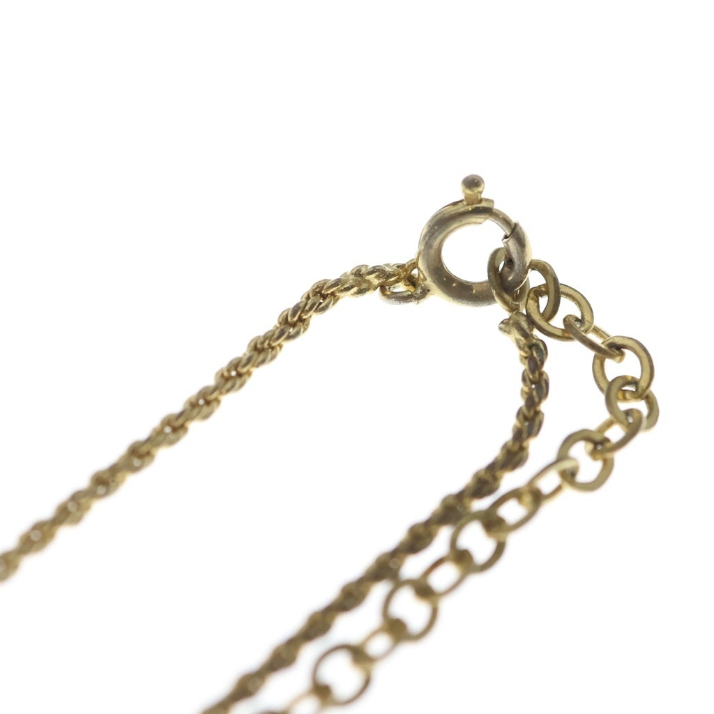 Christian Dior(クリスチャンディオール) CDロゴ ハート ネックレス ゴールド レディース