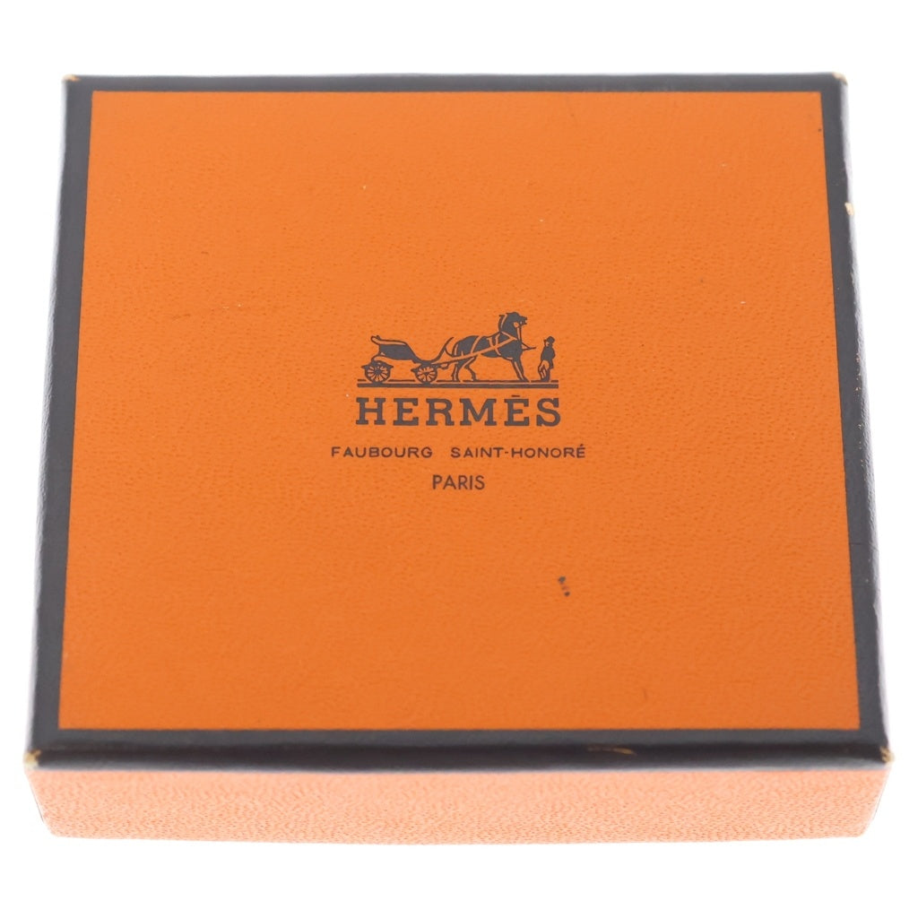 HERMES(エルメス) レザー チェーン グローブホルダー ブラック/ゴールド 箱 レディース