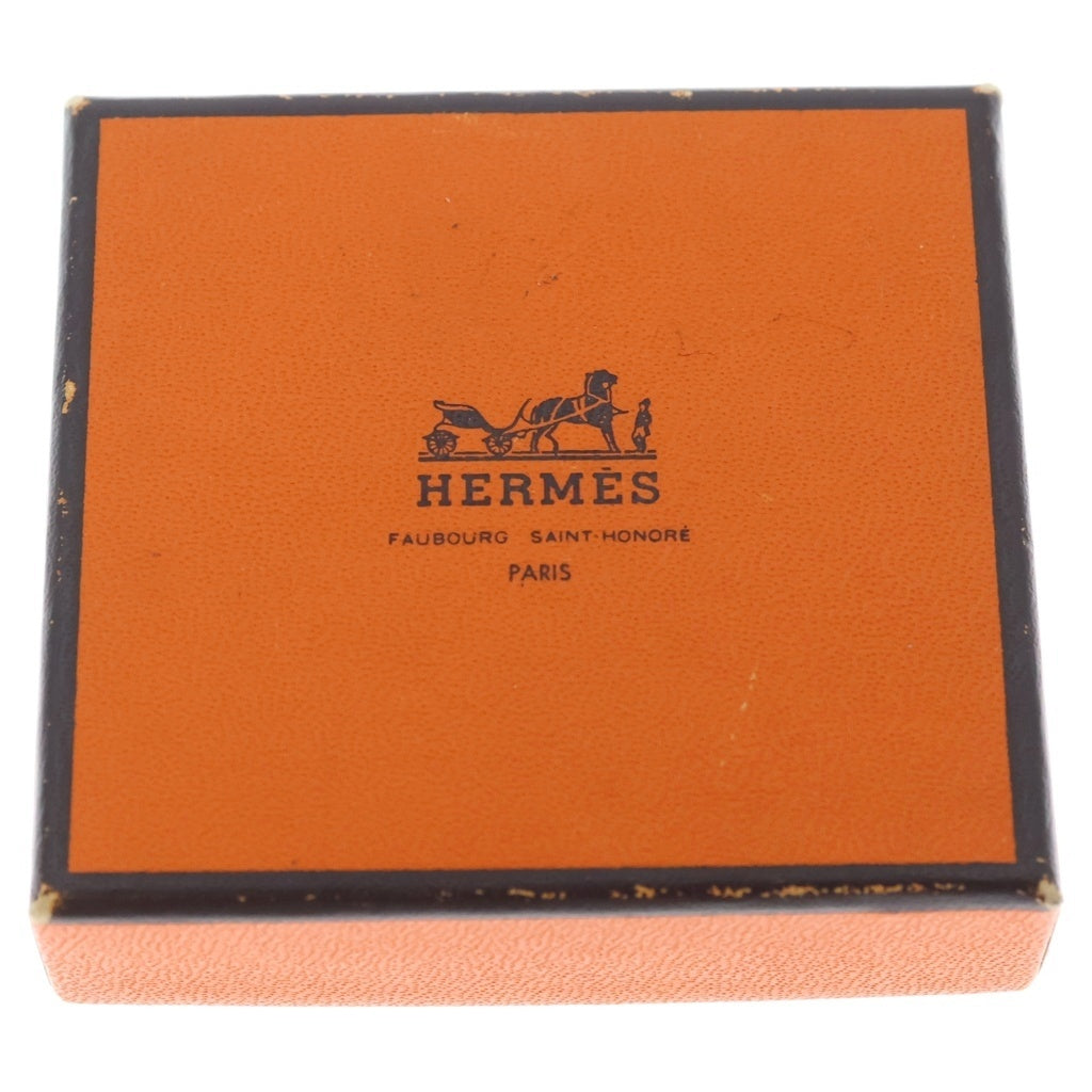 HERMES(エルメス) レザー チェーン グローブホルダー ブラック/ゴールド 箱 レディース