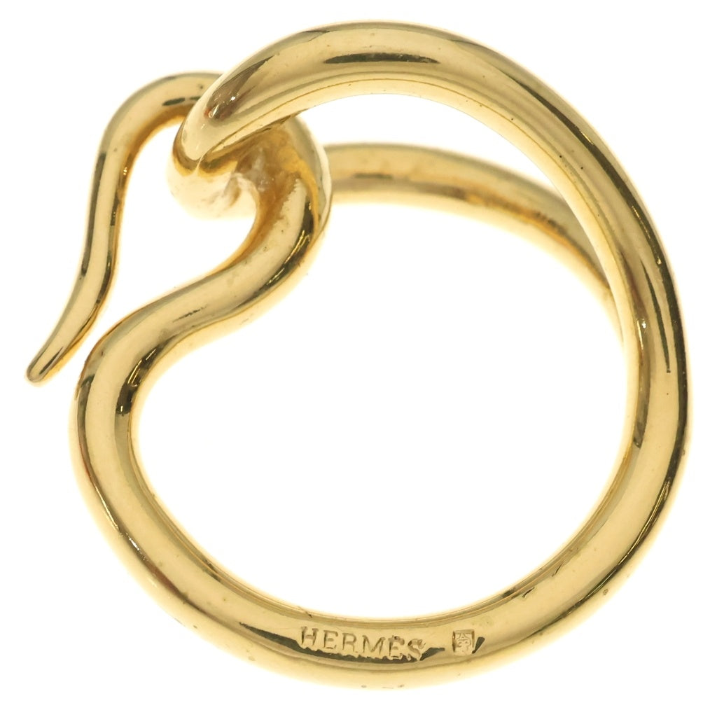 HERMES(エルメス) ジャンボ スカーフ リング ゴールド 箱 レディース