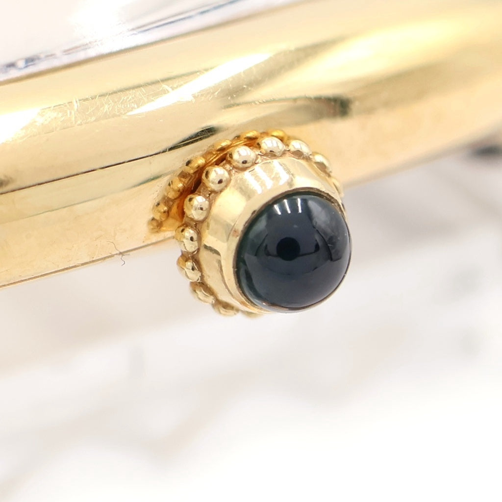 Cartier(カルティエ) ベニュワール SM アイボリー文字盤 YG×レザー/QZ クォーツ W1506056 腕時計 W1506056 レディース