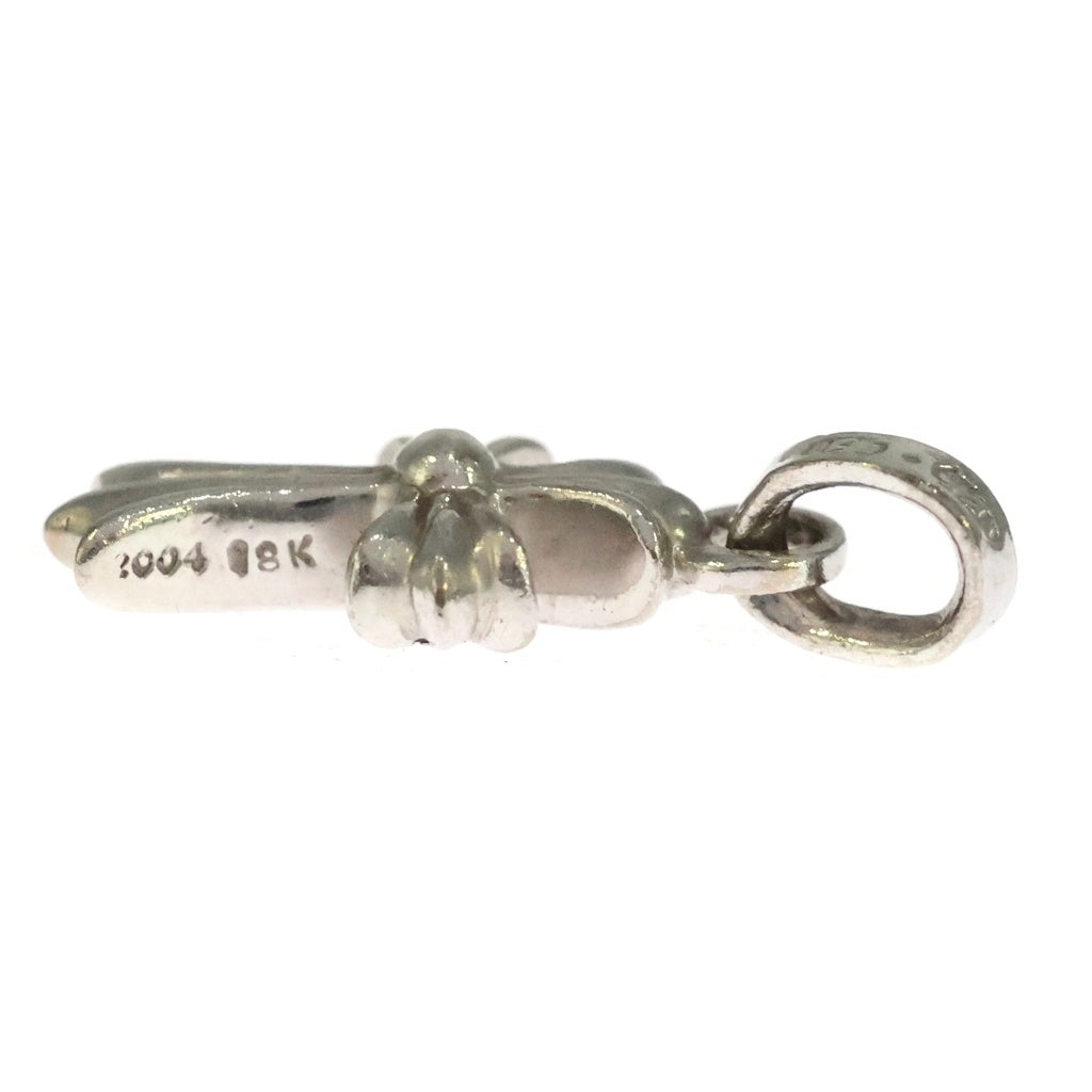 CHROME HEARTS(クロムハーツ) 18KWG CRS BBYFAT P/DIA ベイビーファットクロス PAVEダイヤ ペンダントトップ ホワイトゴールド BCA006