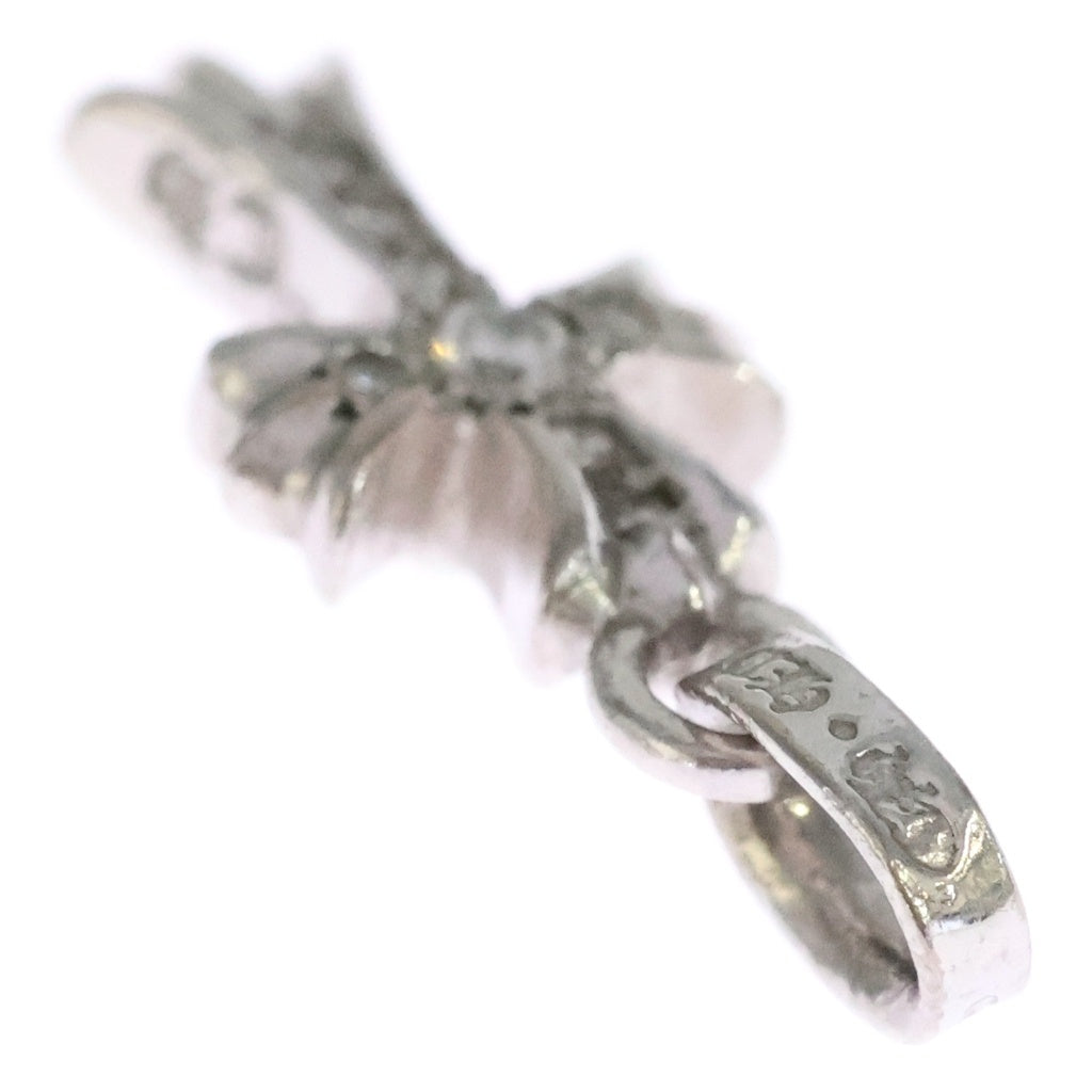 CHROME HEARTS(クロムハーツ) 18KWG CRS BBYFAT P/DIA ベイビーファットクロス PAVEダイヤ ペンダントトップ ホワイトゴールド BCA006