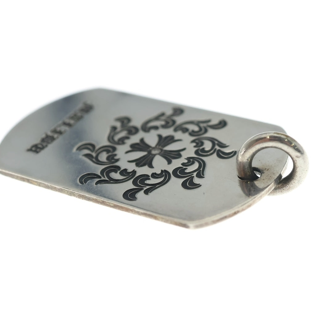 CHROME HEARTS(クロムハーツ) D TAG LRG LTD MALIBU マリブ限定 ラージドッグタグ ネックレストップ シルバー