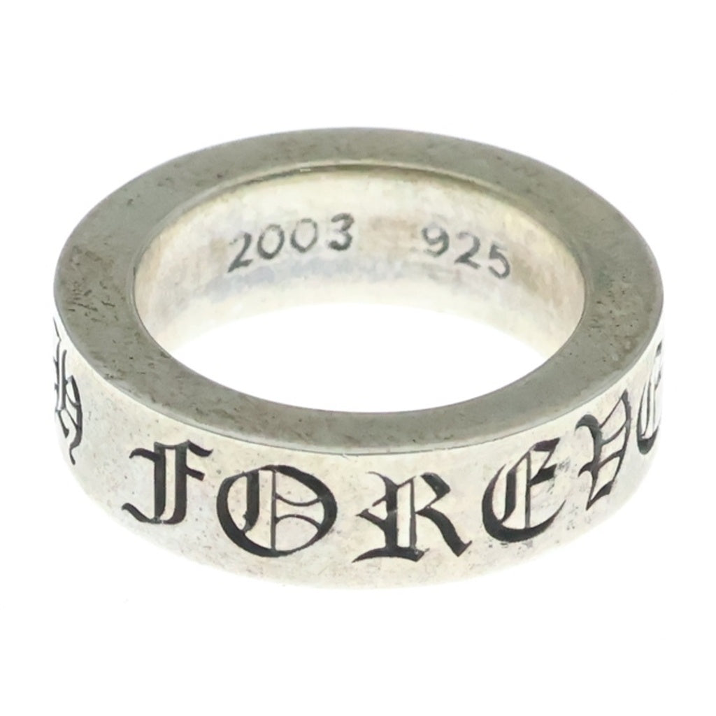 CHROME HEARTS(クロムハーツ) 6mm SPACER FOREVER 6mmスペーサーリング フォーエバーシルバーBCA337 レディース