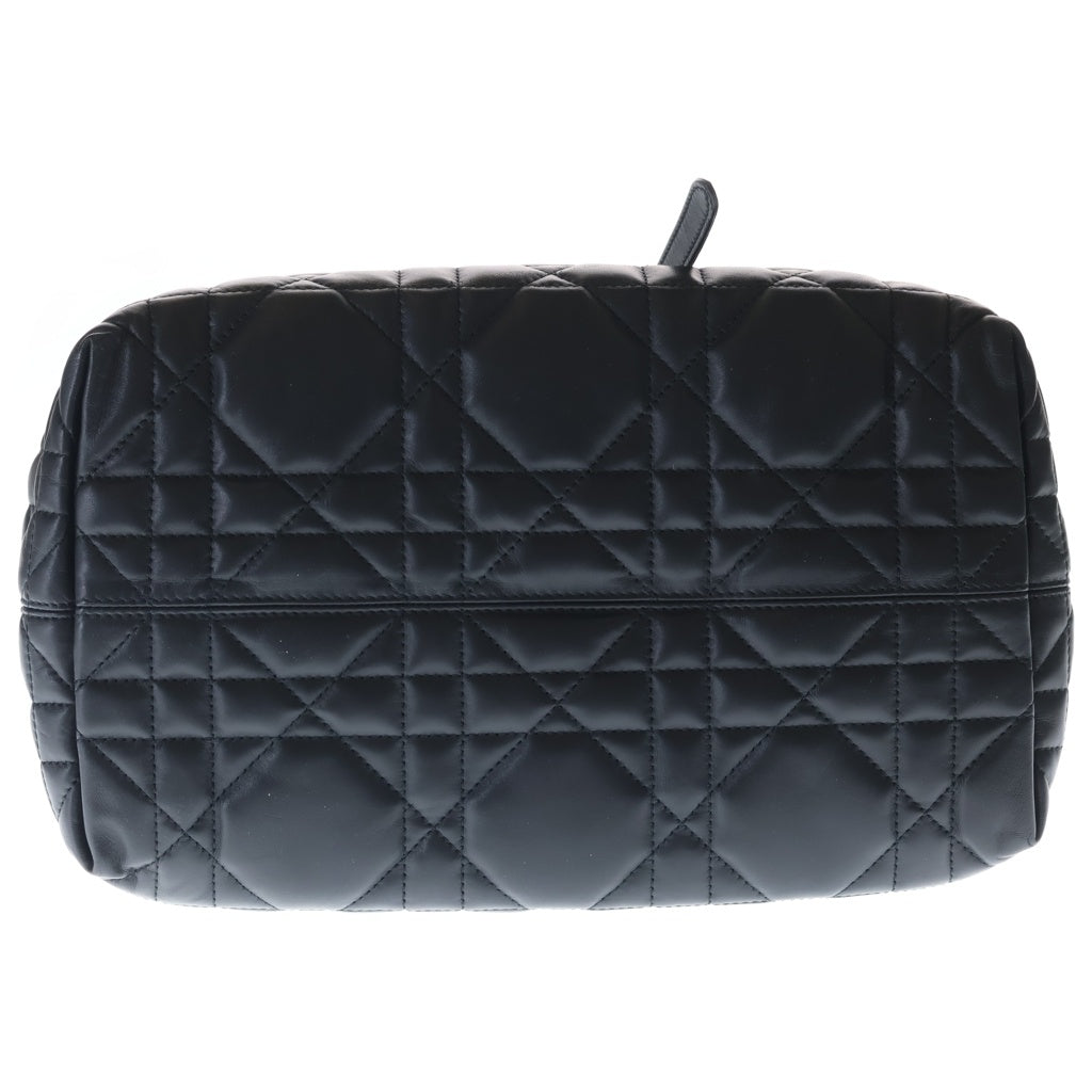 DIOR(ディオール) トゥジュール ミディアム ハンドバッグ ブラック レザー ゴールド金具 レディース