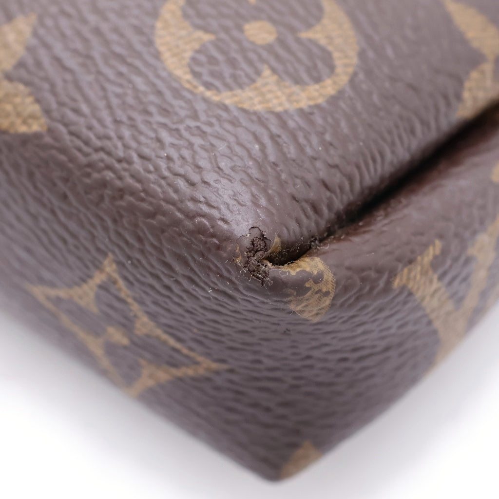 LOUIS VUITTON(ルイヴィトン) モノグラム パラスクラッチ ハンドバッグ ブラウン PVCレザー M41639 レディース