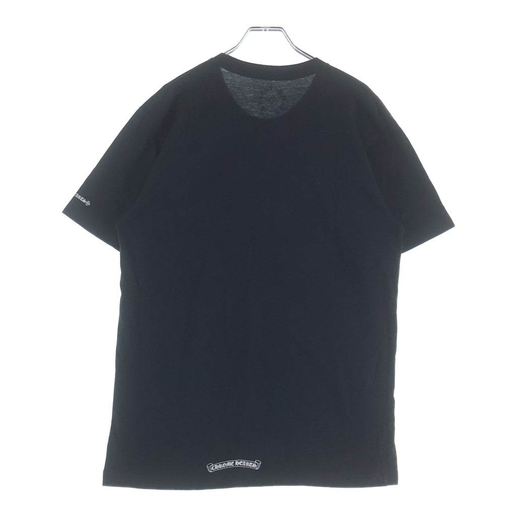CHROME HEARTS(クロムハーツ) CH T-SHIRT ネックロゴ 半袖Tシャツ ブラック