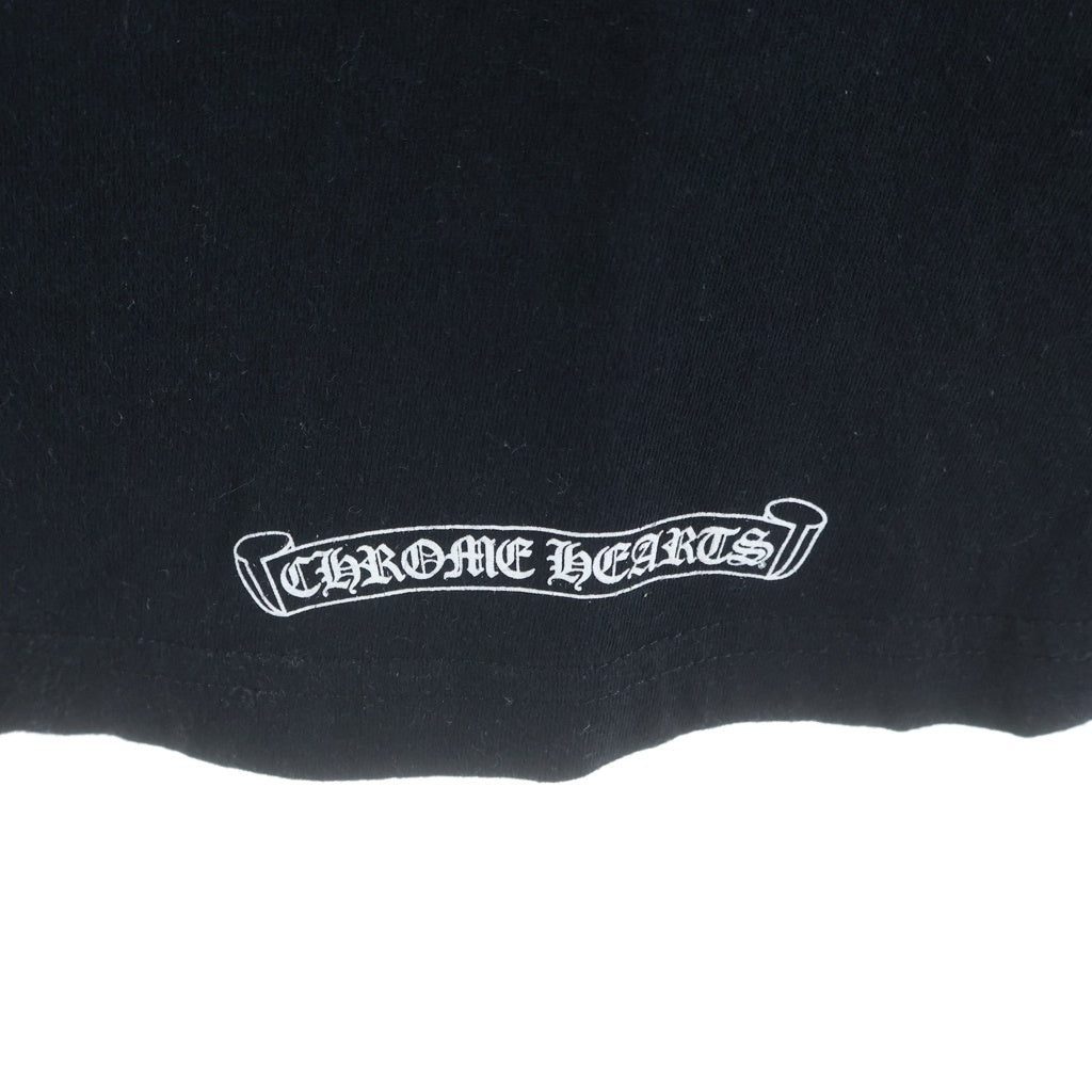 CHROME HEARTS(クロムハーツ) CH T-SHIRT ネックロゴ 半袖Tシャツ ブラック